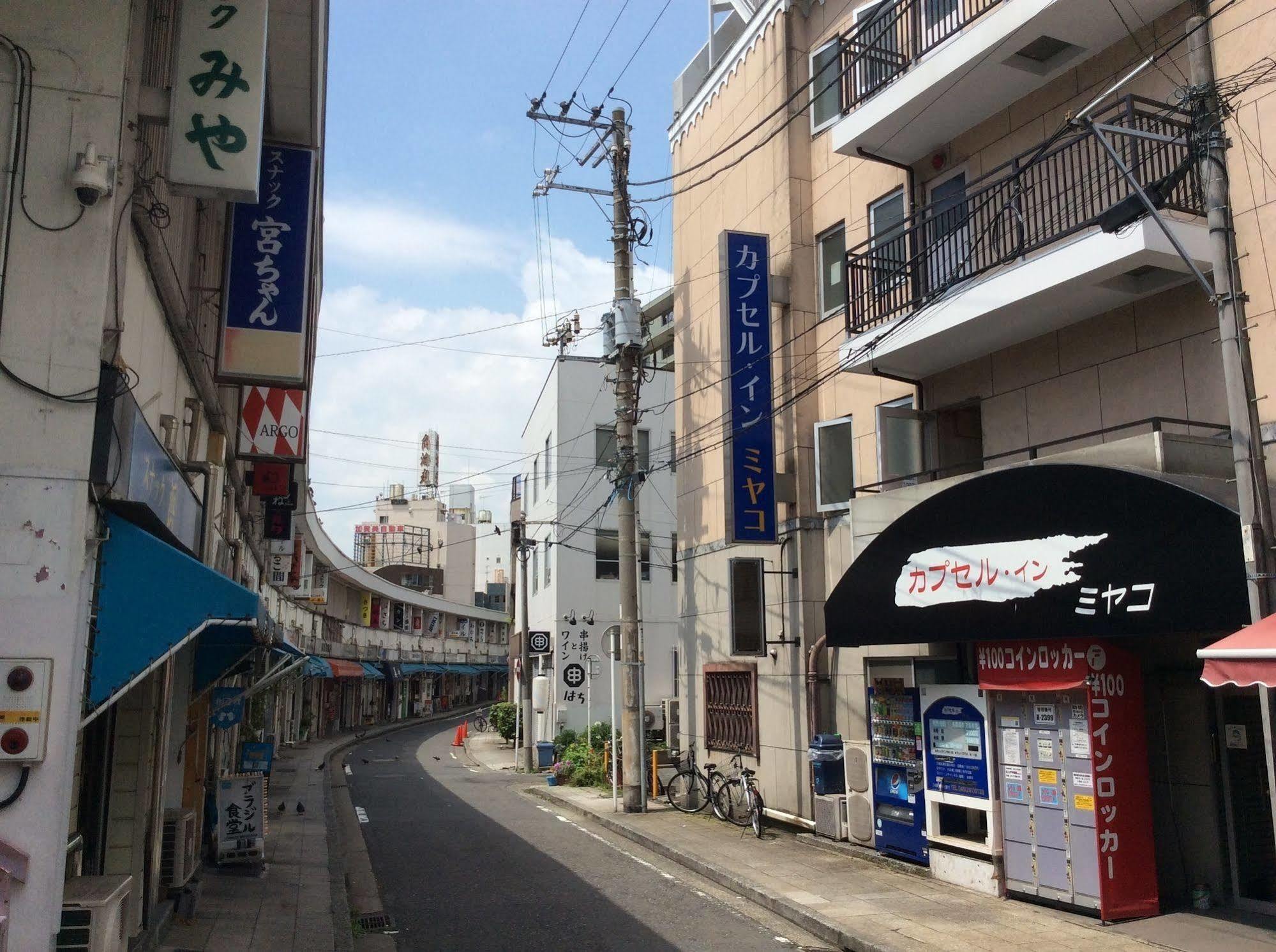 Capsule Inn Miyako Yokohama  Eksteriør bilde